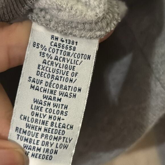 Polo Ralph Lauren women’s grey American flag bear hoodie size XS - Picture 5 of 7